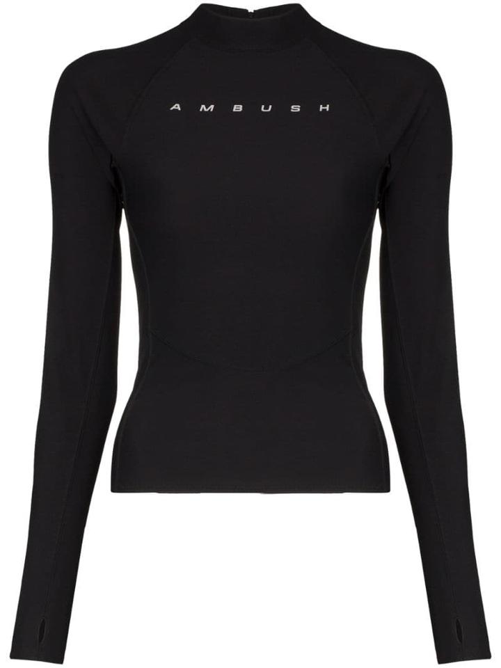 Ambush Scuba Long-sleeve Shirt - Black