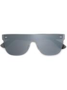 Retrosuperfuture Tuttolente Flat Top Sunglasses, Adult Unisex, Grey, Acetate
