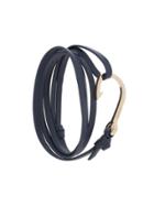 Miansai Wrap Around Hook Bracelet - Blue