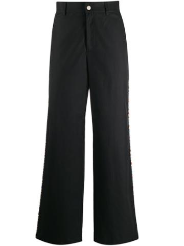 Paria Farzaneh Wide Leg Trousers - Blue
