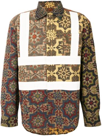 Gold / Toyo Enterprise Long Sleeve Work Shirt - White