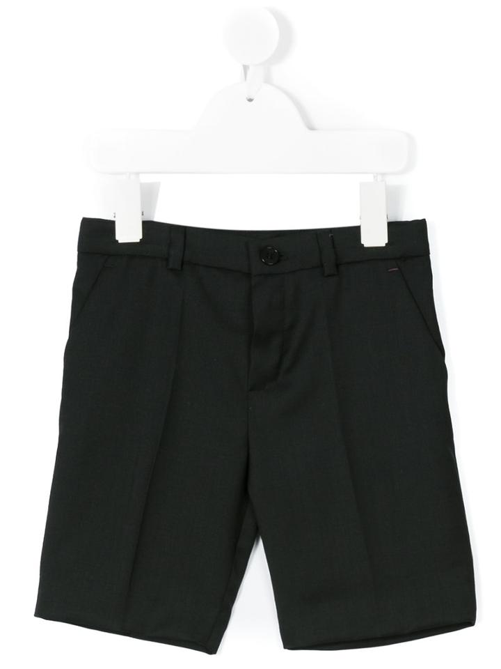Paul Smith Junior - Tailored Shorts - Kids - Polyester/viscose/wool - 6 Yrs, Black