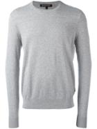 Michael Kors Crew Neck Sweatshirt, Men's, Size: Xl, Grey, Cotton