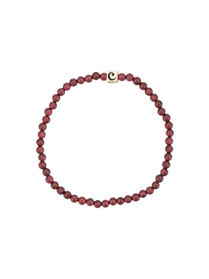 Luis Morais Cubed Moon Bracelet - Red