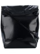 Helmut Lang Foldover Crossbody Bag - Black