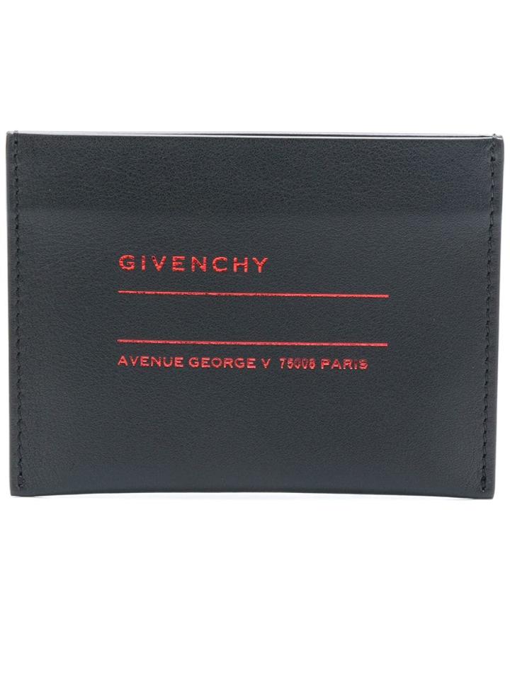 Givenchy Logo Slip Wallet - Black