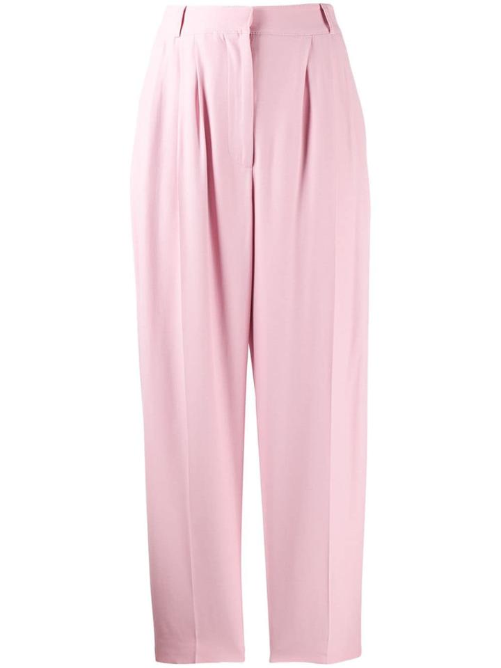 Alexander Mcqueen High-waist Trousers - Pink