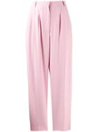 Alexander Mcqueen High-waist Trousers - Pink