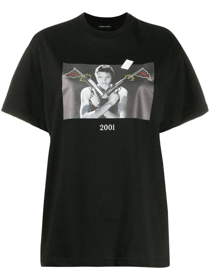 Throwback. 2001 Lara Croft T-shirt - Black