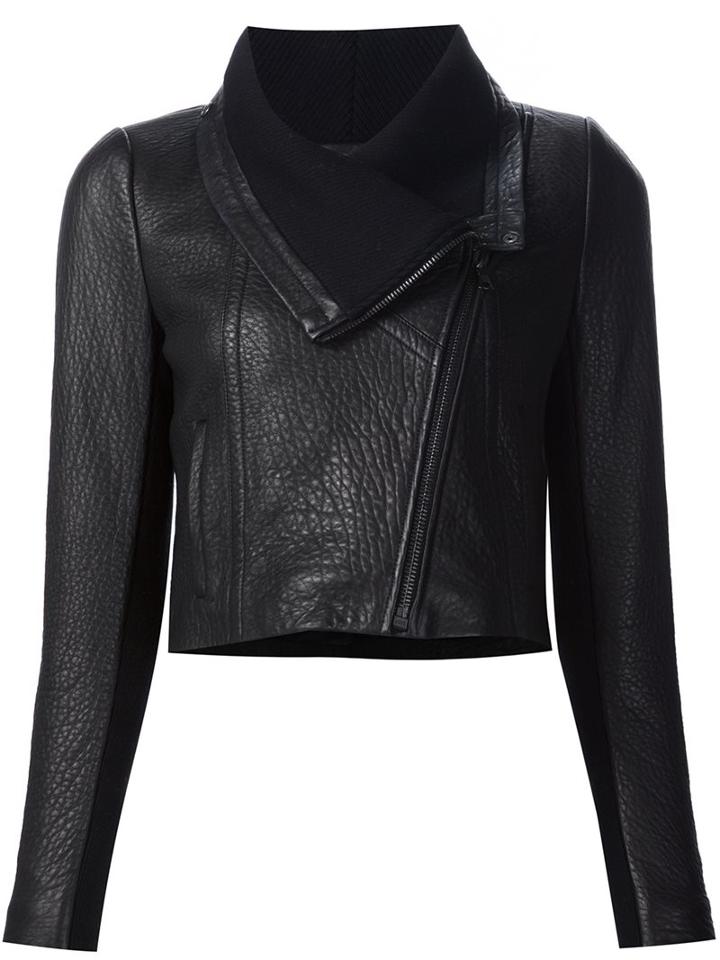 Yigal Azrouel Textured Zip Up Jacket