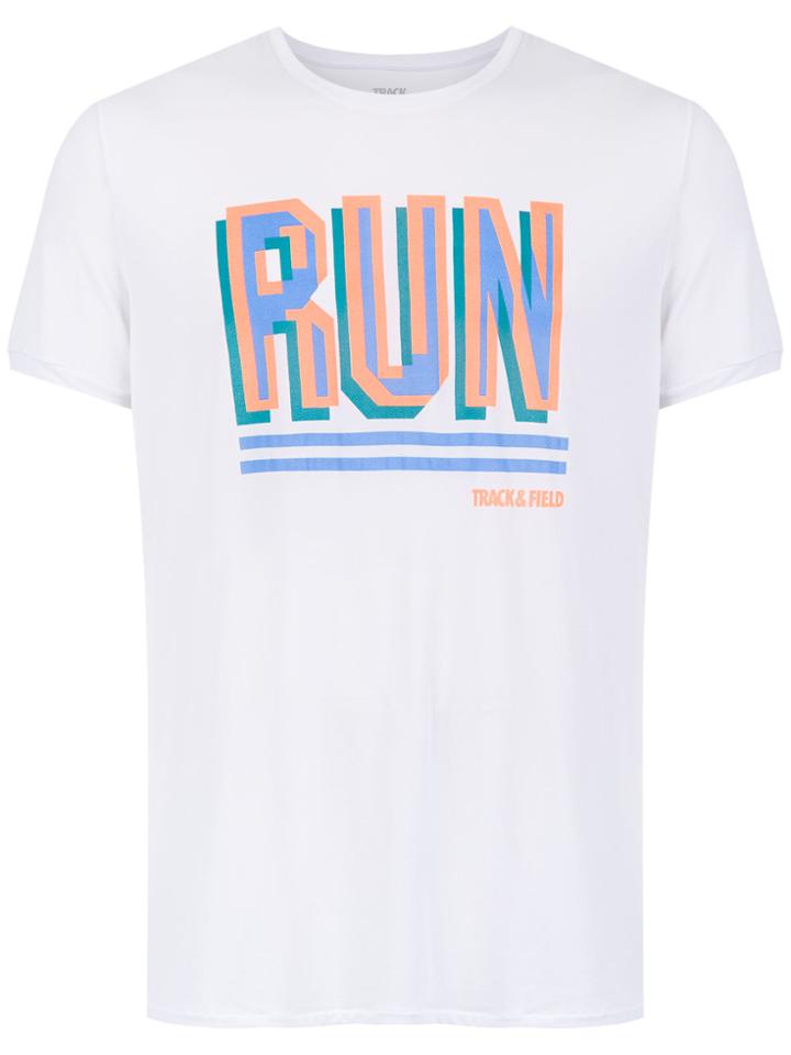 Track & Field Run T-shirt - White