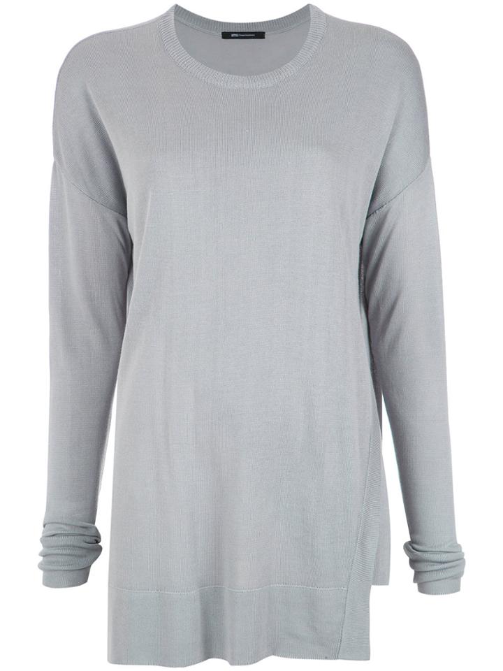 Uma Raquel Davidowicz Knitted Blouse - Grey