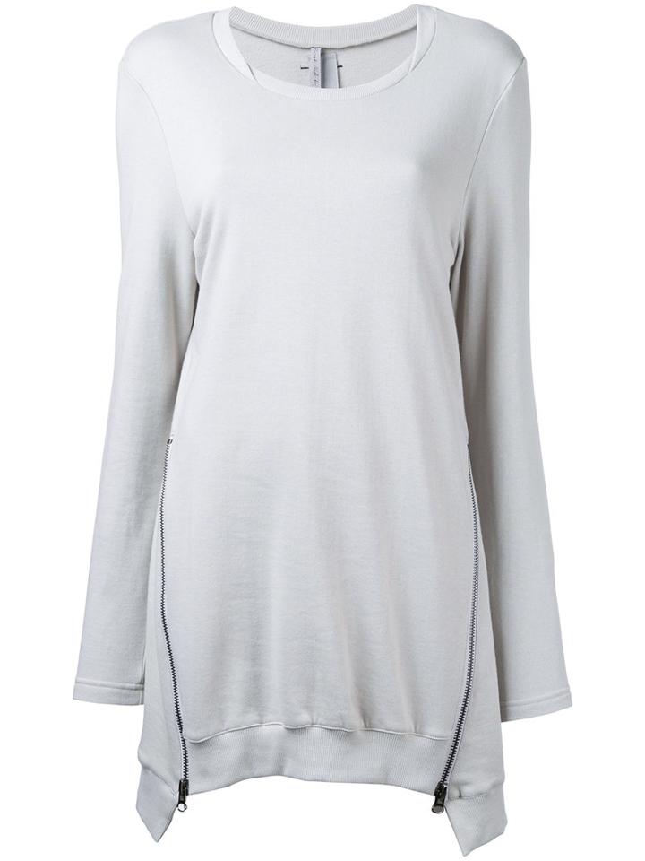 First Aid To The Injured - Saptae Sweathsirt - Women - Cotton - 4, Women's, Grey, Cotton