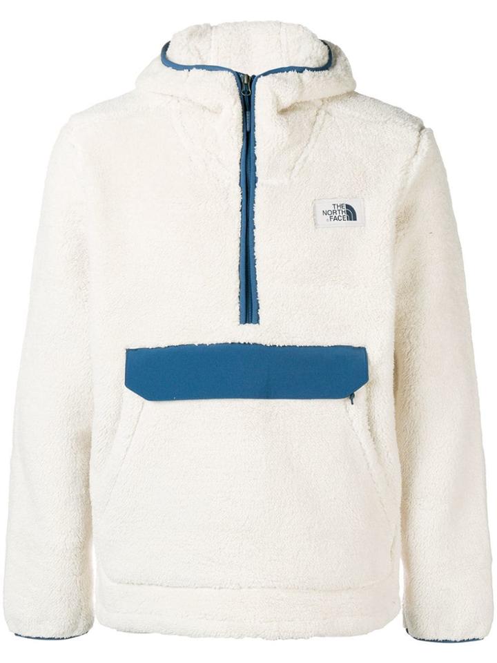 The North Face Zipped Up Sweatshirt - White