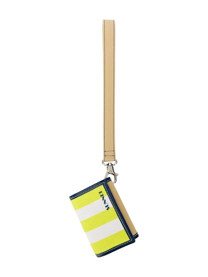 Sunnei Wrist-strap Mini Wallet - Green
