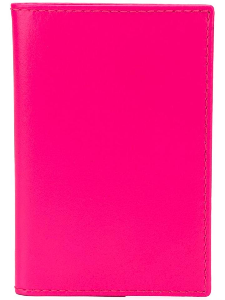 Comme Des Garçons Wallet Inner Stripes Wallet - Pink