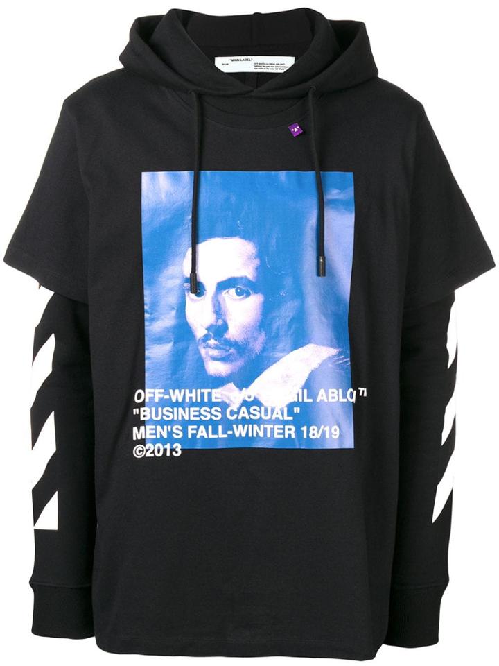 Off-white Business Casual Sweatshirt - Black