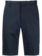 Theory Slim-fit Chino Shorts - Blue