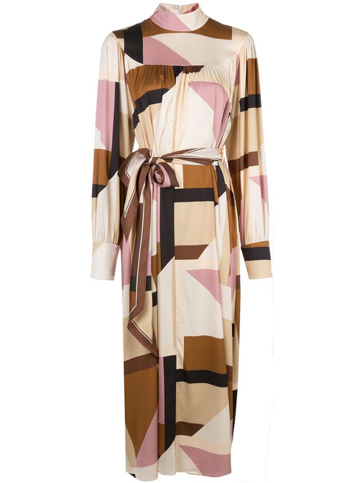 Zimmermann All-over Print Dress - Neutrals