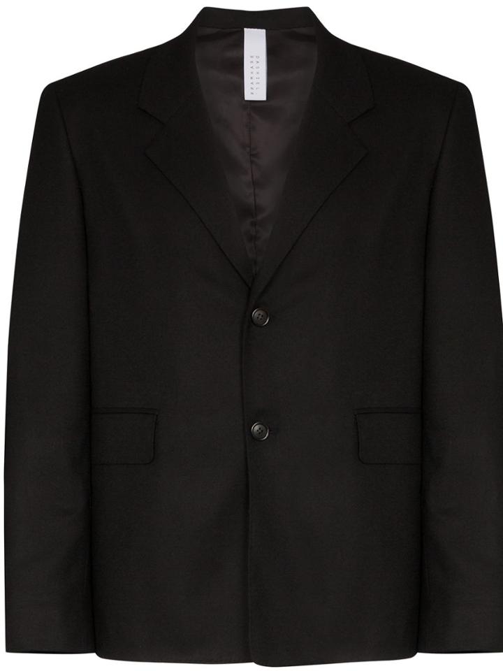 Dashiel Brahmann Tailored Notch-lapel Blazer - Black
