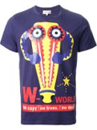 Walter Van Beirendonck Vintage 'sex Clown' T-shirt, Men's, Size: Medium, Pink/purple