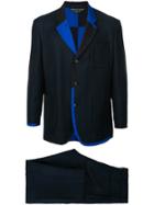 Comme Des Garçons Vintage Reversible Suit - Blue