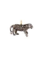 Catherine Michiels Encrusted Tiger Charm