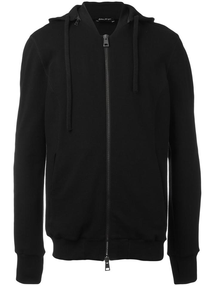 Andrea Ya'aqov - Classic Hooded Sweatshirt - Men - Cotton - Xl, Black, Cotton