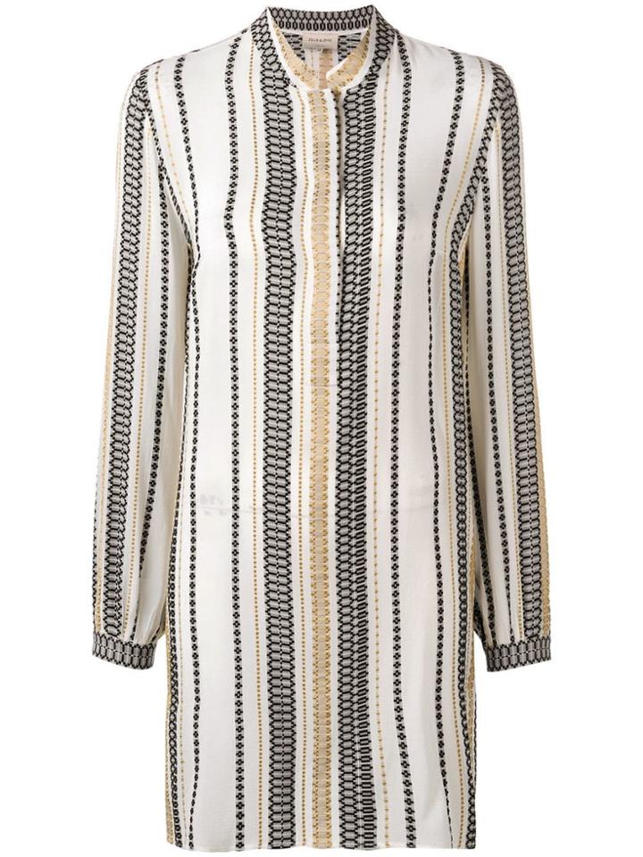 Zeus+dione Embroidered Shift Dress - White