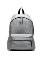 Balenciaga Black And Grey Wheel Logo Embroidered Backpack
