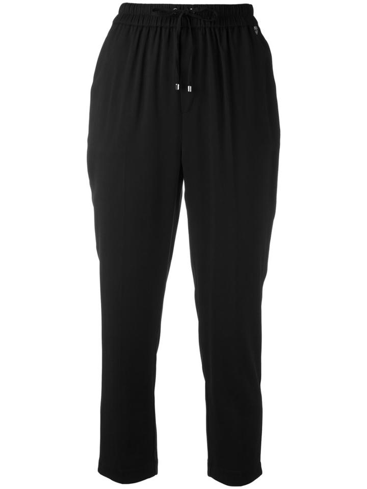 Twin-set - Cropped Trousers - Women - Spandex/elastane/viscose - 40, Black, Spandex/elastane/viscose