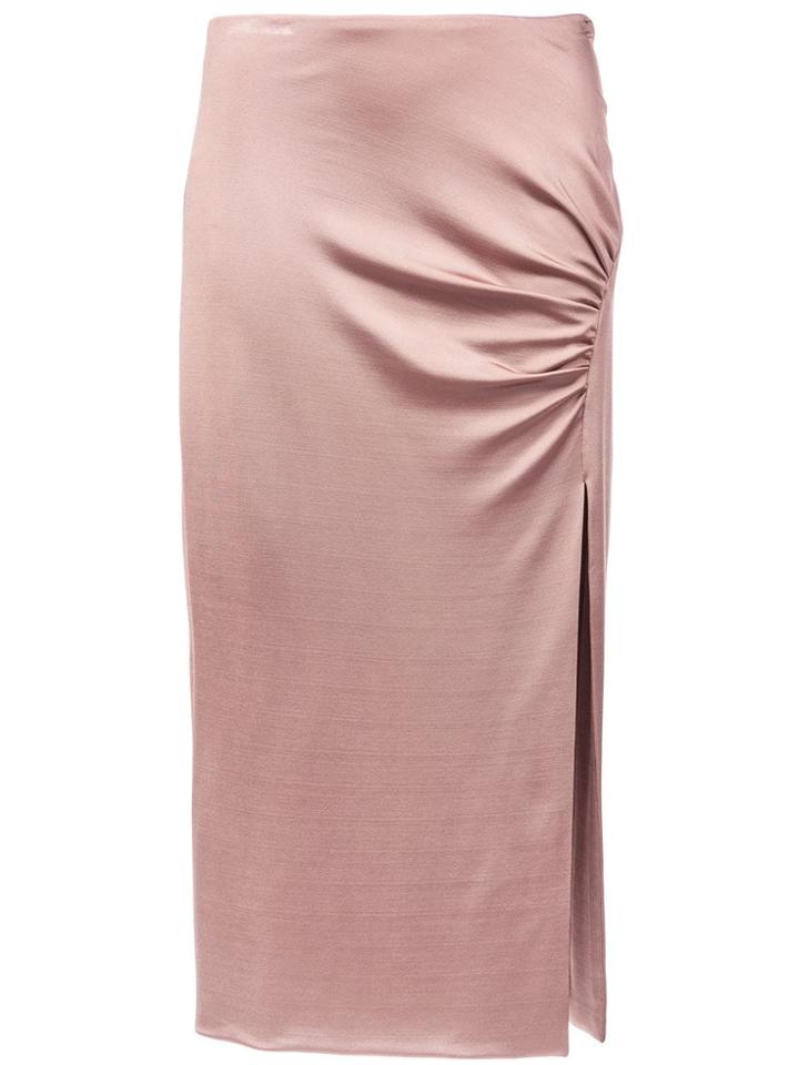 Cushnie Side Slit Skirt - Nude & Neutrals