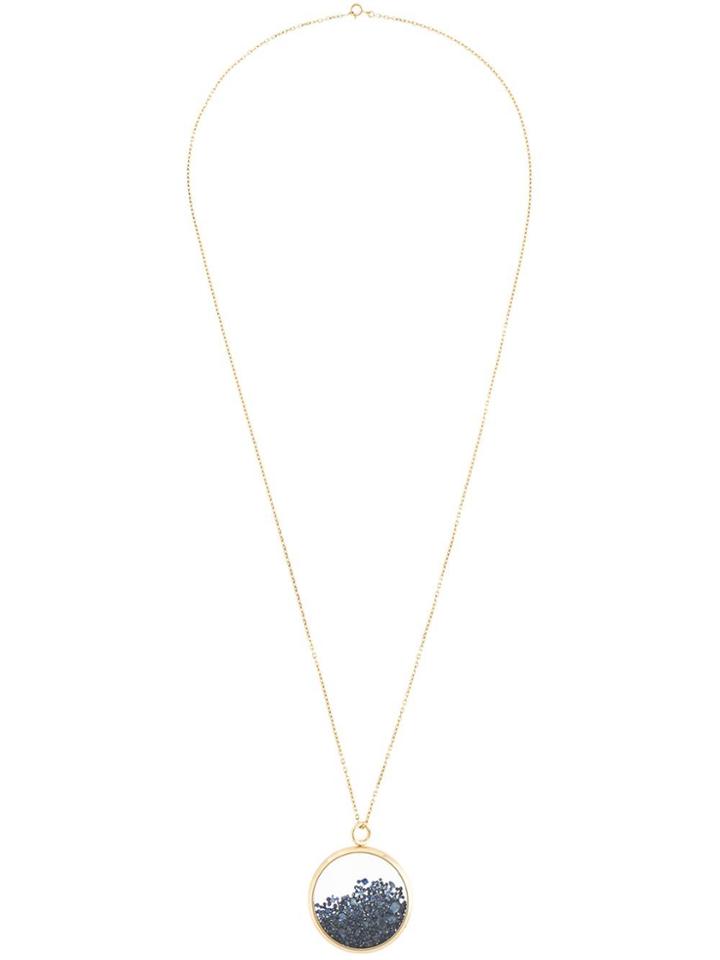 Aurelie Bidermann 'chivoir' Sapphire Large Necklace - Metallic