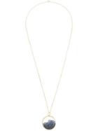 Aurelie Bidermann 'chivoir' Sapphire Large Necklace - Metallic