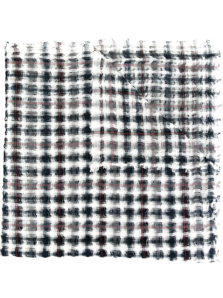 Faliero Sarti Checked Scarf