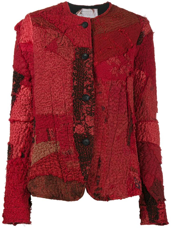By Walid Yoni 19th Century Silk Jacket - Red