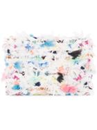 Coohem Knit Tweed Spring Paint Cardholder - White