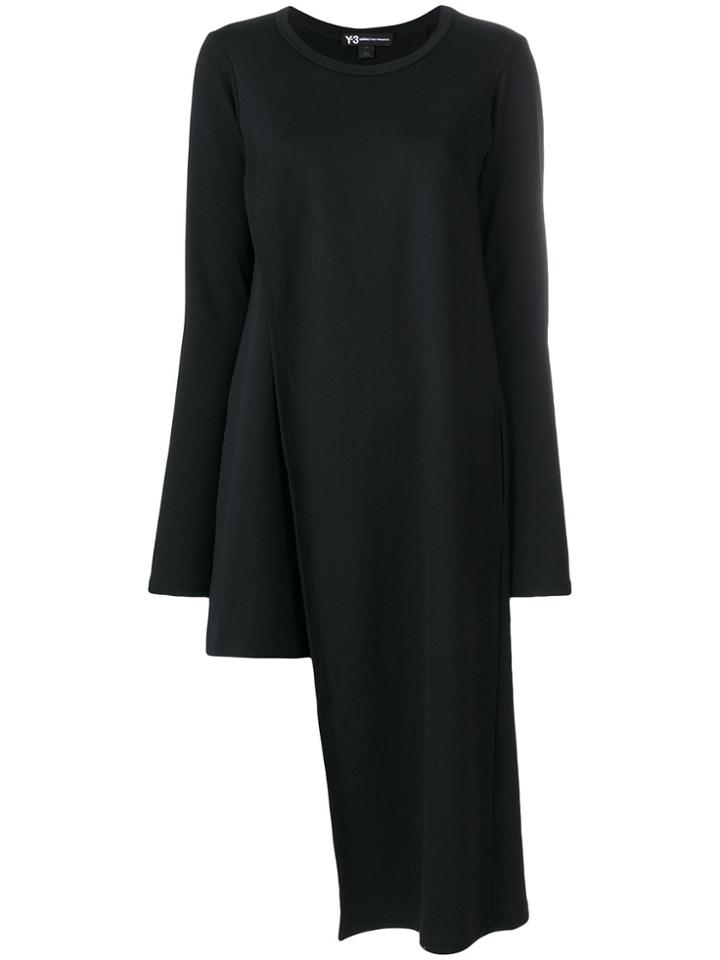 Y-3 Asymmetrical Dress - Black