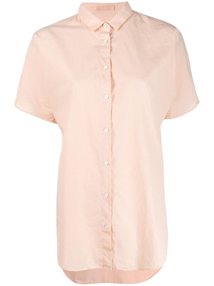 Closed Short Sleeve Shirt - Pink