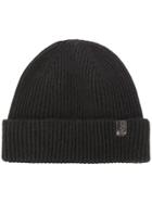 Giorgio Armani Knitted Hat - Black