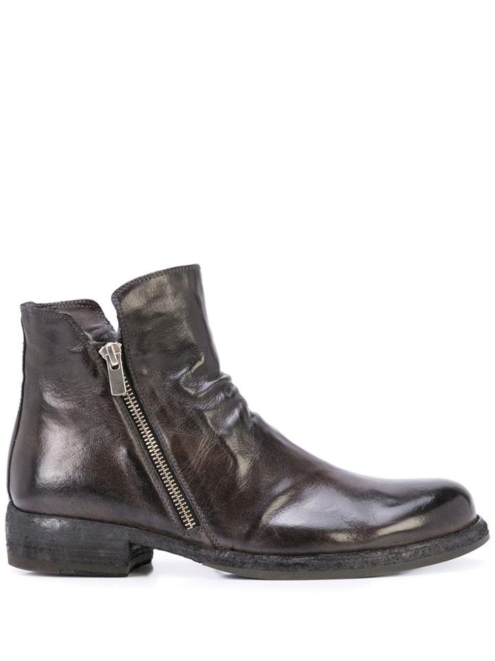 Officine Creative Legrand 114 Ankle Boots - Grey
