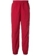 Supreme Split Top Track Pants - Red