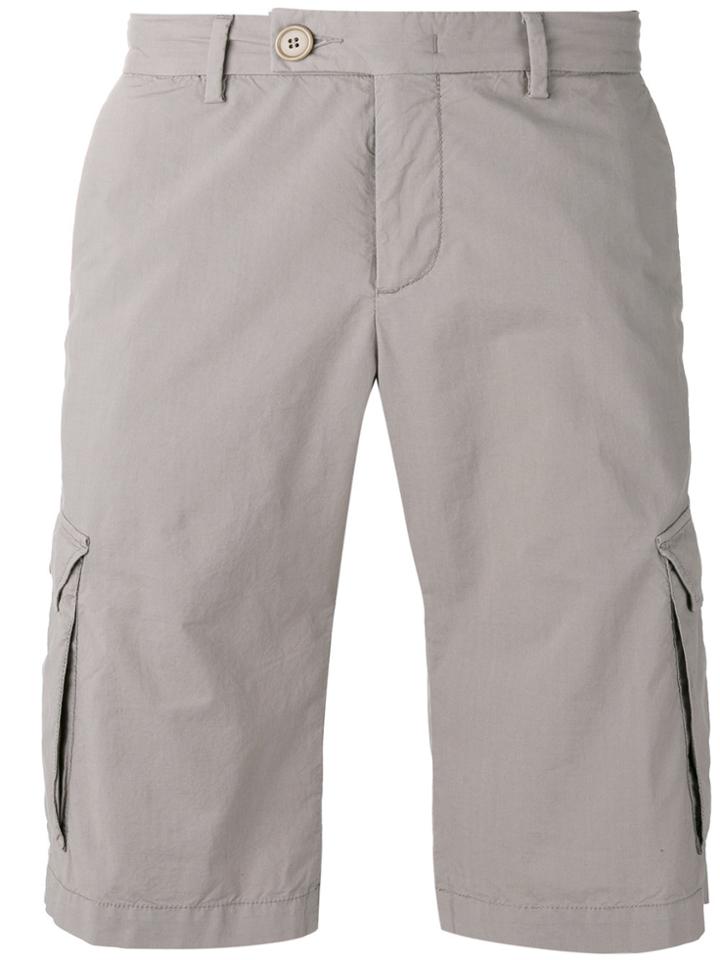 Z Zegna Bermuda Shorts - Nude & Neutrals