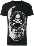 Philipp Plein Oisio Embellished Skull T-shirt - Black