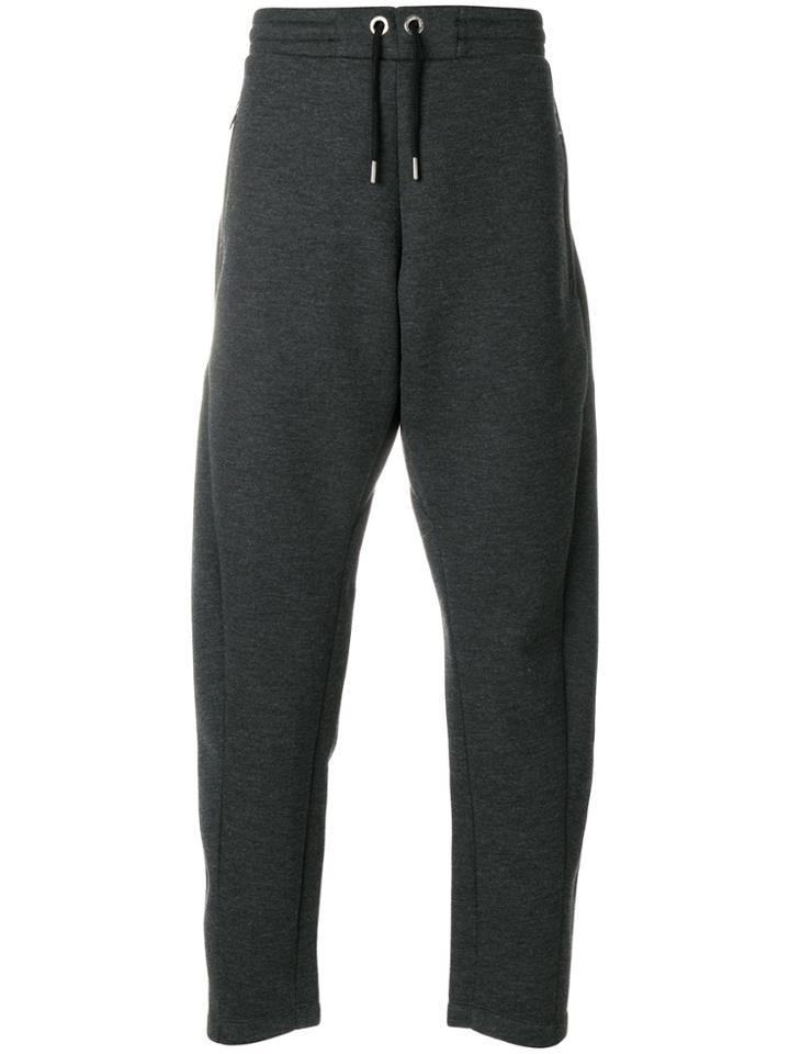 Ea7 Emporio Armani Structured Track Pants - Grey