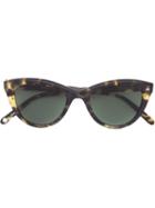 Garrett Leight Garrett Leight X Clare V. Sunglasses, Women's, Black, Plastic/acetate