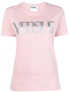 Versus Front Logo T-shirt - Pink
