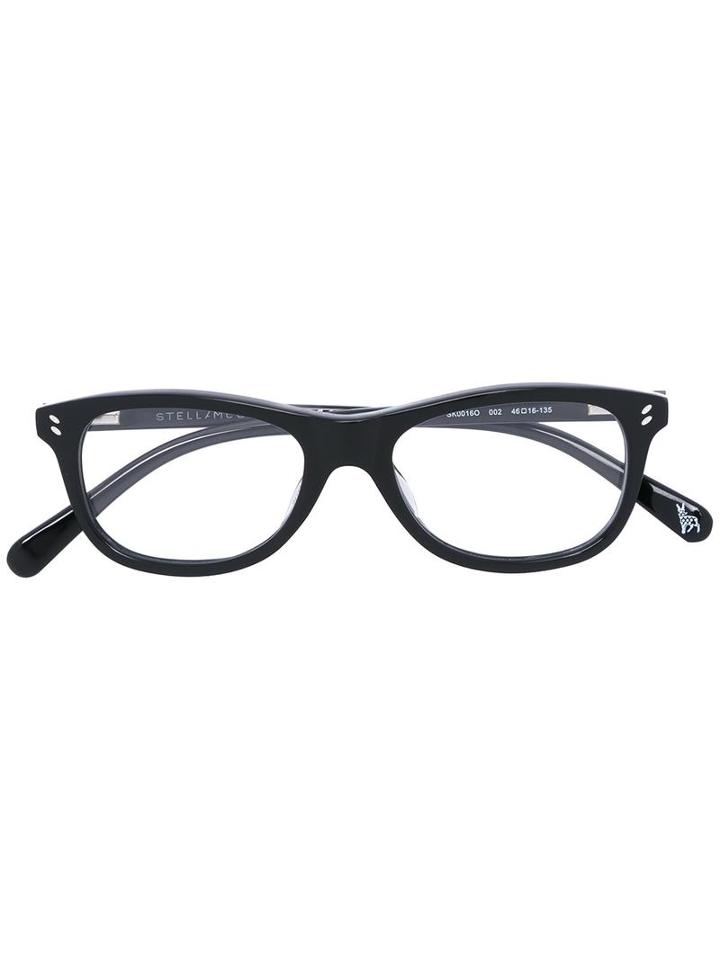 Stella Mccartney Kids Rectangular Glasses, Black