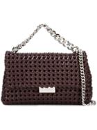 Stella Mccartney 'becks' Weaved Shoulder Bag