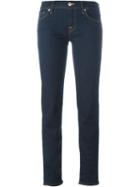 7 For All Mankind Straight Jeans, Women's, Size: 25, Blue, Cotton/polyester/spandex/elastane